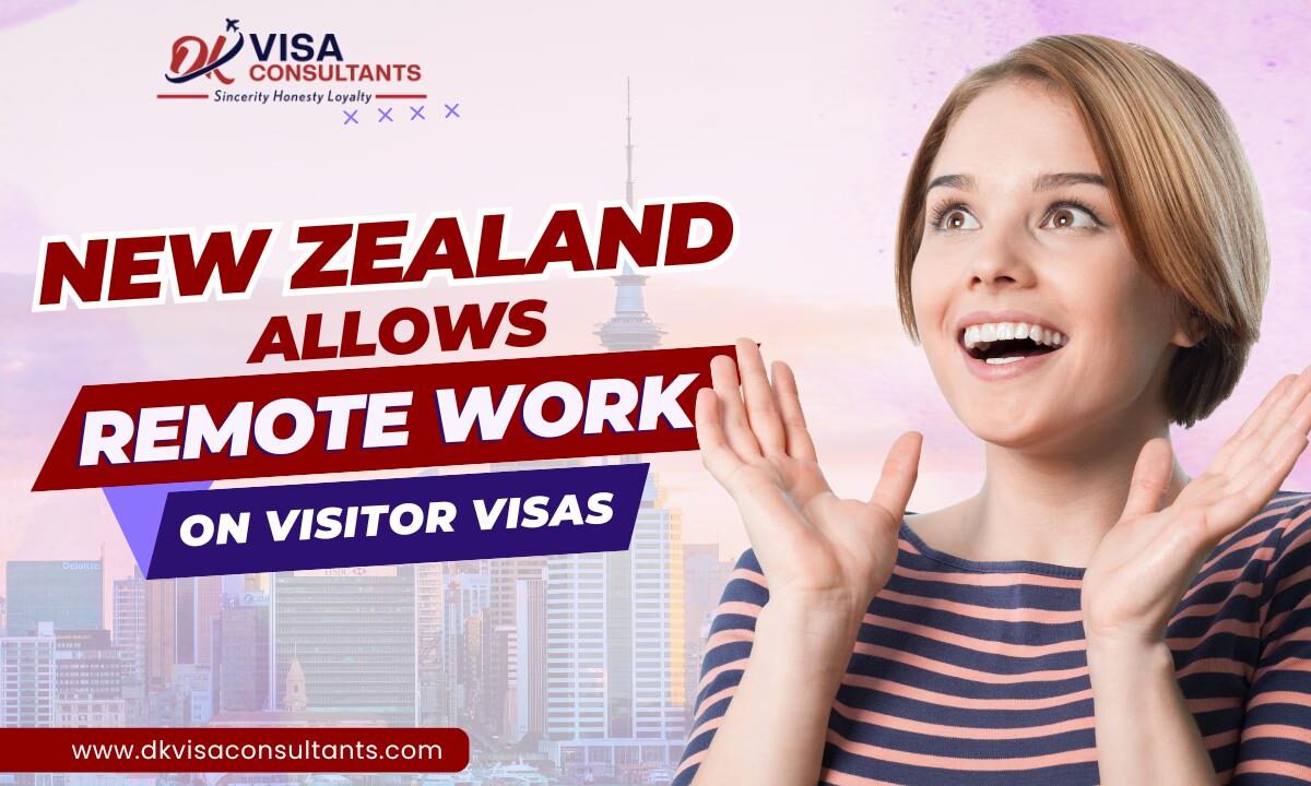 New Zealand allows Remote work on Visitor Visa