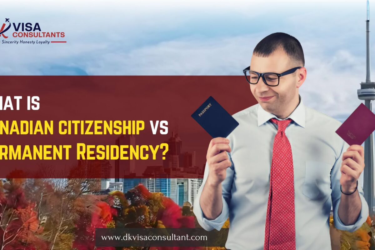 Canadian citizenship vs PR