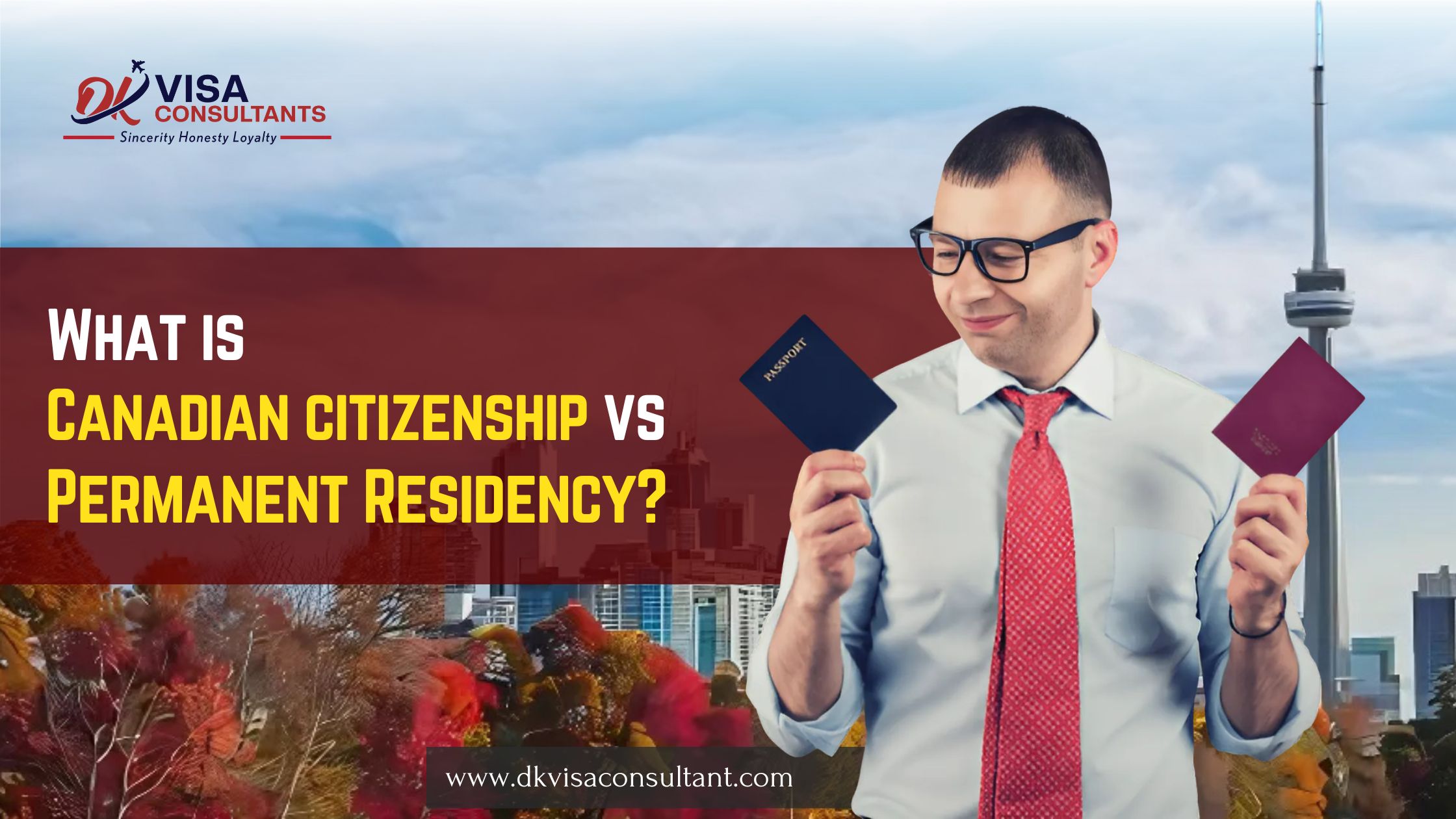 Canadian citizenship vs PR